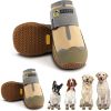 Dog Boots Breathable Dog Shoes for Small Medium Large Dogs; Waterproof Anti-Slip Puppy Booties Paw Protector for Hot Pavement Winter Snow Hiking with