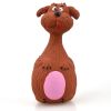 Latex sound toys for dogs; cartoon dog toy for elephants and cows; pet toy